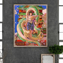 Load image into Gallery viewer, Diamond Painting - Full Round - Spirited Away Anime with Chihiro (40*50CM)