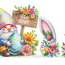 Load image into Gallery viewer, Easter Egg Gnome 5D DIY Diamond Painting Door Corner Sign for Door Wall