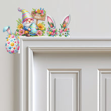Load image into Gallery viewer, Easter Egg Gnome 5D DIY Diamond Painting Door Corner Sign for Door Wall