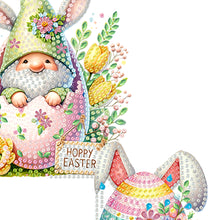 Load image into Gallery viewer, Easter Egg Gnome 5D DIY Diamond Painting Door Corner Sign for Door Wall