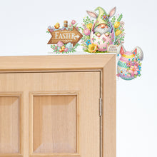 Load image into Gallery viewer, Easter Egg Gnome 5D DIY Diamond Painting Door Corner Sign for Door Wall