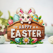 Load image into Gallery viewer, Acrylic Special Shape Easter Diamond Painting Desktop Decors Bedroom Table Decor