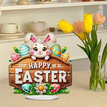 Load image into Gallery viewer, Acrylic Special Shape Easter Diamond Painting Desktop Decors Bedroom Table Decor