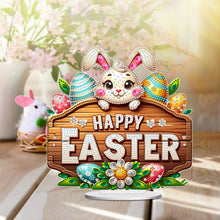 Load image into Gallery viewer, Acrylic Special Shape Easter Diamond Painting Desktop Decors Bedroom Table Decor