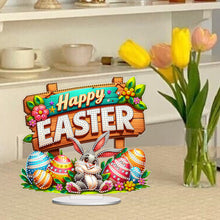 Load image into Gallery viewer, Acrylic Special Shape Easter Diamond Painting Desktop Decors Bedroom Table Decor