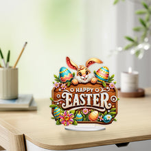 Load image into Gallery viewer, Acrylic Special Shape Easter Diamond Painting Desktop Decors Bedroom Table Decor