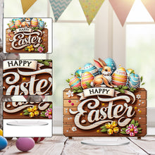 Load image into Gallery viewer, Acrylic Special Shape Easter Diamond Painting Desktop Decors Bedroom Table Decor