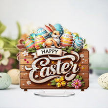 Load image into Gallery viewer, Acrylic Special Shape Easter Diamond Painting Desktop Decors Bedroom Table Decor
