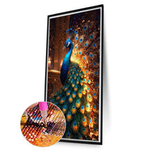 Load image into Gallery viewer, Diamond Painting - Full Round - Peacock (40*70CM)