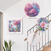 Load image into Gallery viewer, Diamond Painting - Partial Special Shaped - Purple Bird (30*30CM)