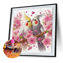 Load image into Gallery viewer, Diamond Painting - Partial Special Shaped - Parrot (30*30CM)