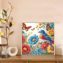 Load image into Gallery viewer, Diamond Painting - Partial Special Shaped - Blue Bird (30*30CM)
