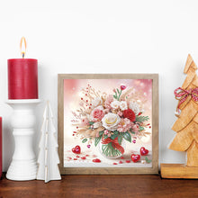 Load image into Gallery viewer, Diamond Painting - Partial Special Shaped - Valentine's Day Love Bouquet (30*30CM)