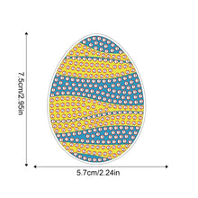 Load image into Gallery viewer, 8Pcs Easter Egg Chicken Diamond Art Fridge Magnet Diamond Painting Fridge Magnet