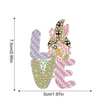 Load image into Gallery viewer, 8Pcs Easter Egg Chicken Diamond Art Fridge Magnet Diamond Painting Fridge Magnet