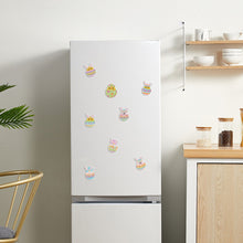 Load image into Gallery viewer, 8Pcs Easter Egg Chicken Diamond Art Fridge Magnet Diamond Painting Fridge Magnet