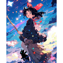 Load image into Gallery viewer, AB Diamond Painting - Full Round - Kiki's Delivery Service (40*50CM)