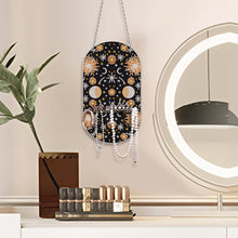 Load image into Gallery viewer, Gemstone Black Cat Diamond Painting Ornaments with Shelf for Garden Window Decor