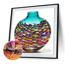 Load image into Gallery viewer, Diamond Painting - Full Round - Fish Scale Vase (30*30CM)