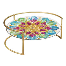 Load image into Gallery viewer, Acrylic Color Pattern 5D DIY Diamond Painting Serving Tray for Desk Coffee Table