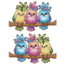 Load image into Gallery viewer, 2Pcs Lazy Bear 5D DIY Wooden Door Topper Wood Door Corner Decor for Party Favors