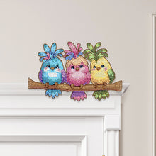 Load image into Gallery viewer, 2Pcs Lazy Bear 5D DIY Wooden Door Topper Wood Door Corner Decor for Party Favors
