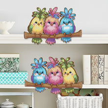 Load image into Gallery viewer, 2Pcs Lazy Bear 5D DIY Wooden Door Topper Wood Door Corner Decor for Party Favors