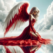 Load image into Gallery viewer, Diamond Painting - Full Round - Beautiful Angel (30*30CM)