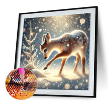 Load image into Gallery viewer, Diamond Painting - Full Round - Snow Deer (30*30CM)