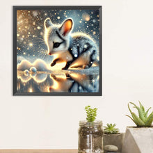 Load image into Gallery viewer, Diamond Painting - Full Round - Snow Fennec Fox (30*30CM)