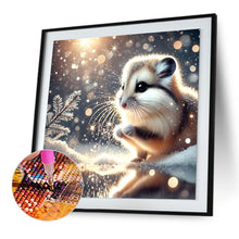Load image into Gallery viewer, Diamond Painting - Full Round - Snow Mouse (30*30CM)