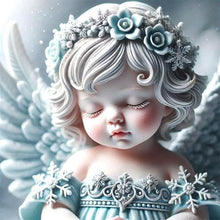 Load image into Gallery viewer, Diamond Painting - Full Round - Ice and Snow Angel (30*30CM)