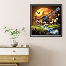 Load image into Gallery viewer, Diamond Painting - Full Round - Western Element Galloping Horse (30*30CM)