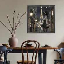 Load image into Gallery viewer, Diamond Painting - Full Round - Night tower girl (40*40CM)