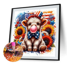 Load image into Gallery viewer, Diamond Painting - Full Square - Cow in the American Sun (30*30CM)