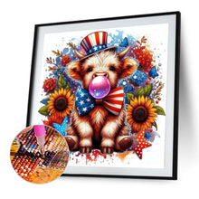 Load image into Gallery viewer, Diamond Painting - Full Square - Cow in the American Sun (30*30CM)