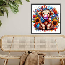 Load image into Gallery viewer, Diamond Painting - Full Square - Cow in the American Sun (30*30CM)