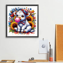 Load image into Gallery viewer, Diamond Painting - Full Square - Cow in the American Sun (30*30CM)