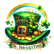 Load image into Gallery viewer, Diamond Painting - Full Square - St. Patrick's Day (40*40CM)