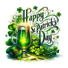 Load image into Gallery viewer, Diamond Painting - Full Square - St. Patrick's Day (40*40CM)