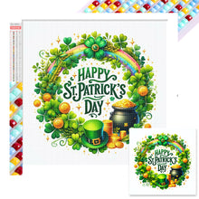 Load image into Gallery viewer, Diamond Painting - Full Square - St. Patrick's Day (40*40CM)