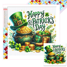 Load image into Gallery viewer, Diamond Painting - Full Square - St. Patrick's Day (40*40CM)