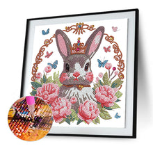 Load image into Gallery viewer, Diamond Painting - Partial Special Shaped - Easter Bunny (30*30CM)