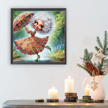 Load image into Gallery viewer, Diamond Painting - Partial Special Shaped - Cute Granny (30*30CM)