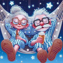 Load image into Gallery viewer, Diamond Painting - Partial Special Shaped - Cute Granny (30*30CM)