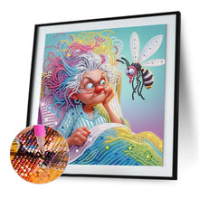 Load image into Gallery viewer, Diamond Painting - Partial Special Shaped - Cute Granny (30*30CM)