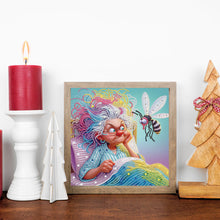 Load image into Gallery viewer, Diamond Painting - Partial Special Shaped - Cute Granny (30*30CM)
