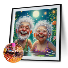 Load image into Gallery viewer, Diamond Painting - Partial Special Shaped - Cute Granny (30*30CM)