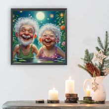 Load image into Gallery viewer, Diamond Painting - Partial Special Shaped - Cute Granny (30*30CM)