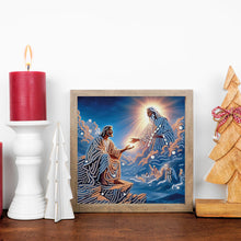 Load image into Gallery viewer, Diamond Painting - Partial Special Shaped - Mother Jesus (30*30CM)